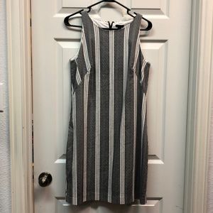 Ann Taylor black and white dress